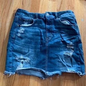 American Eagle Super Stretch Denim Skirt